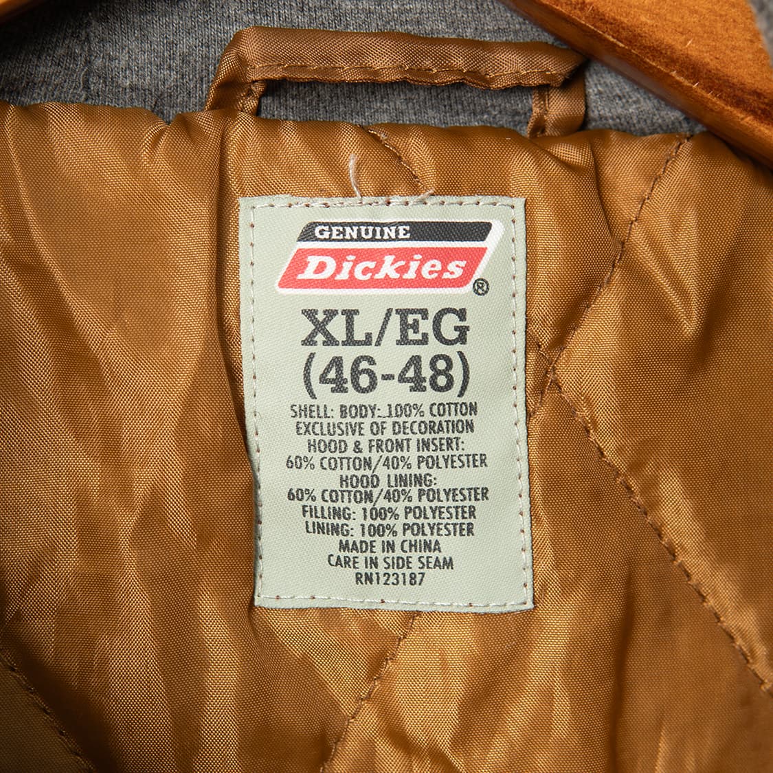 [115] 디키즈 캔버스 후디드 워크자켓 브라운 MO-2547  상품이미지10