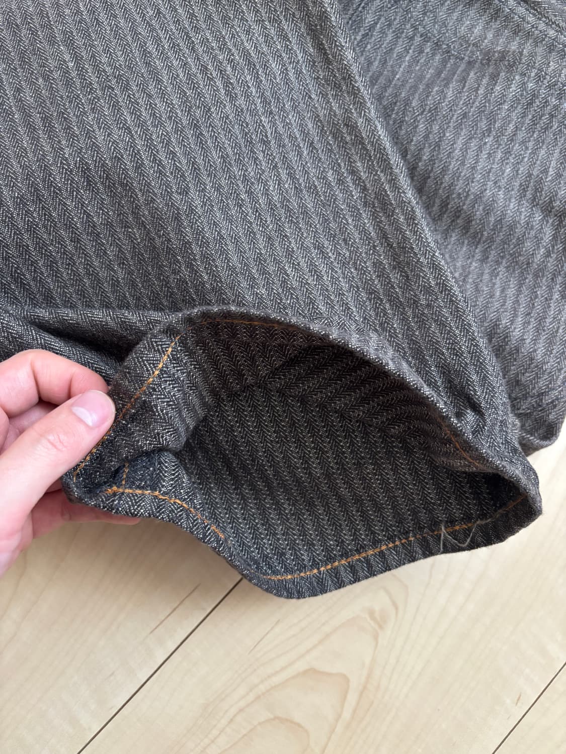 슈가힐 해링본 클래식 워크팬츠 상품이미지5