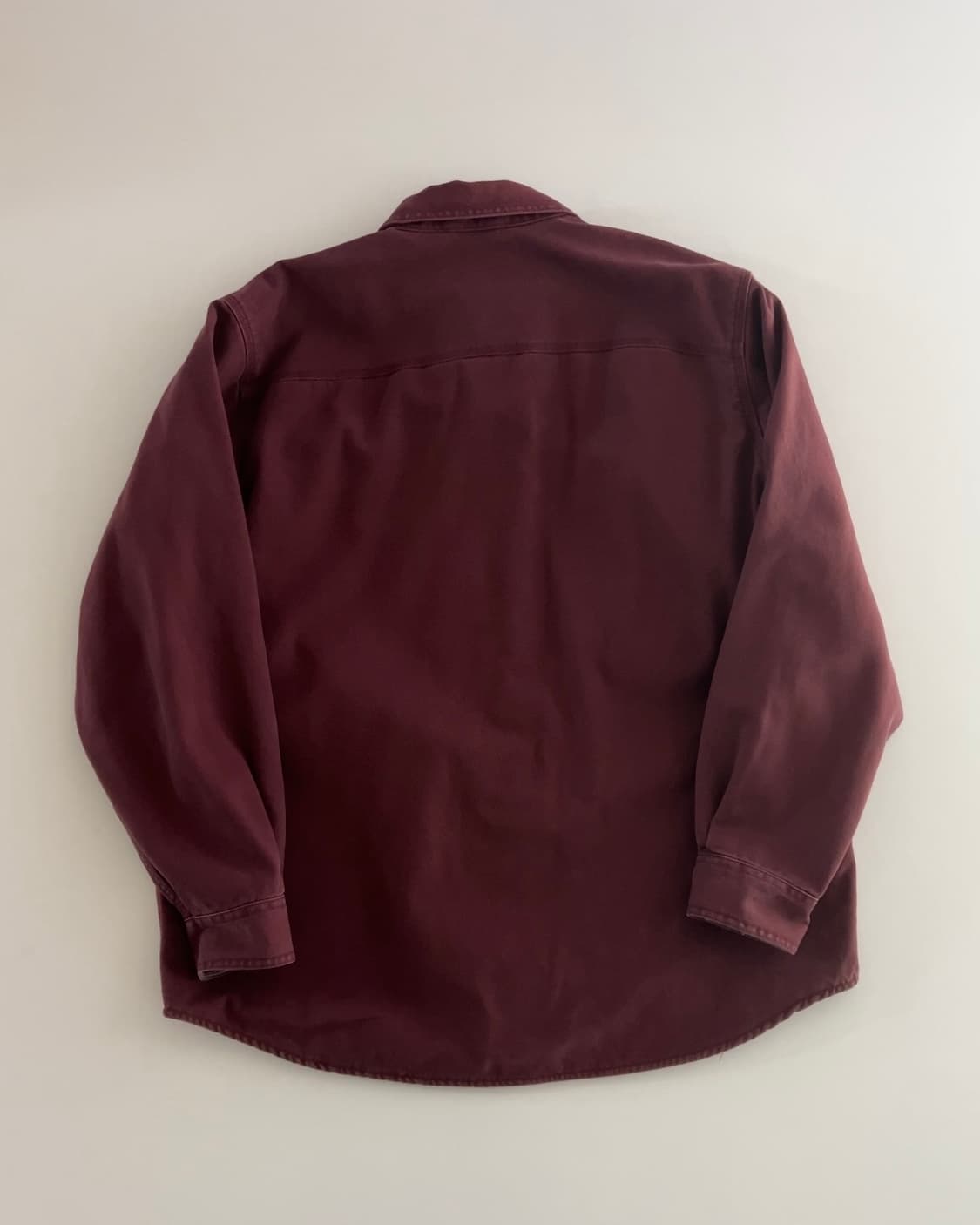 엘엘빈 버건디 워크셔츠 자켓 L 상품이미지4