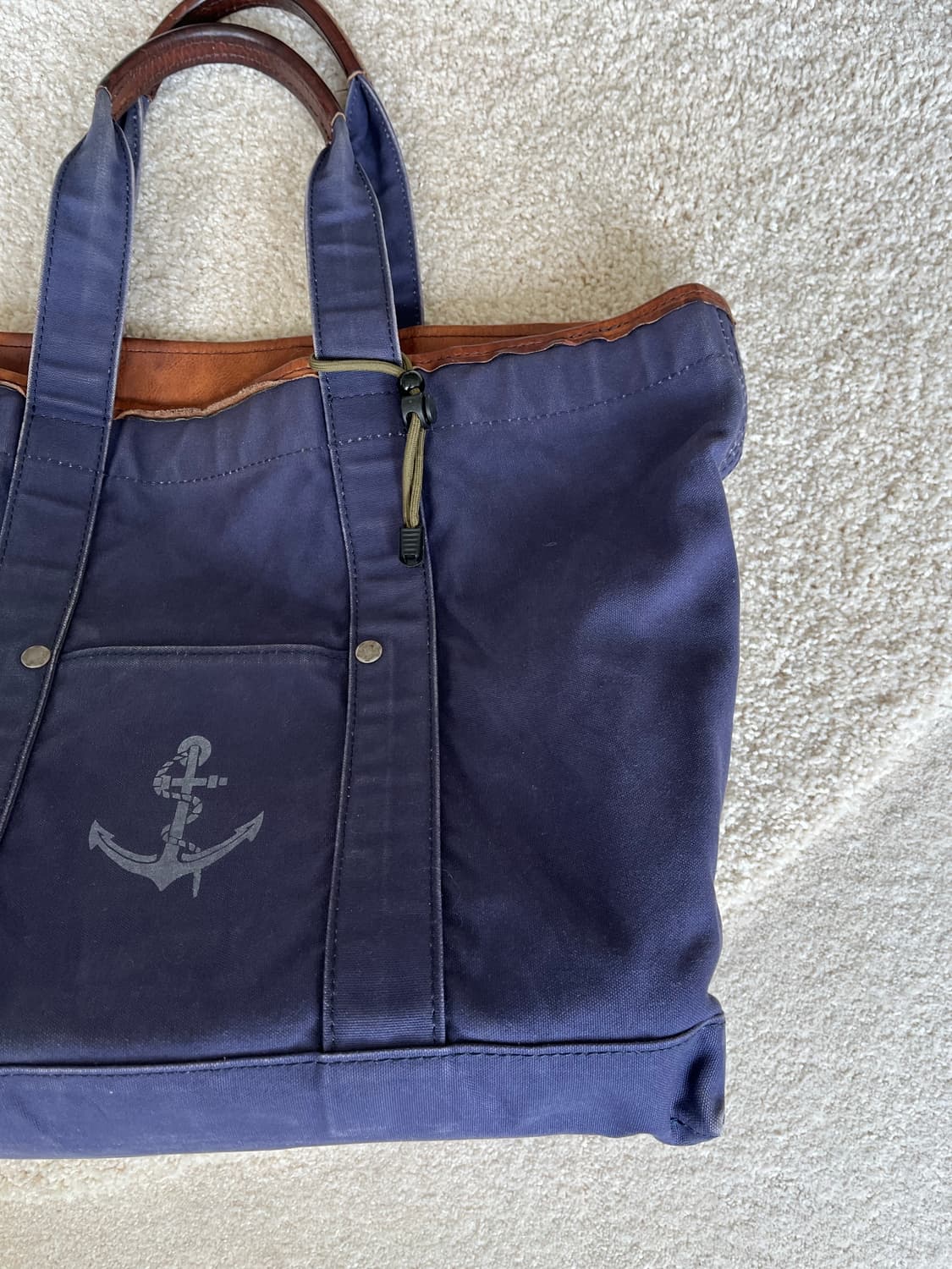 하버색 앵커 토트백 상품이미지3