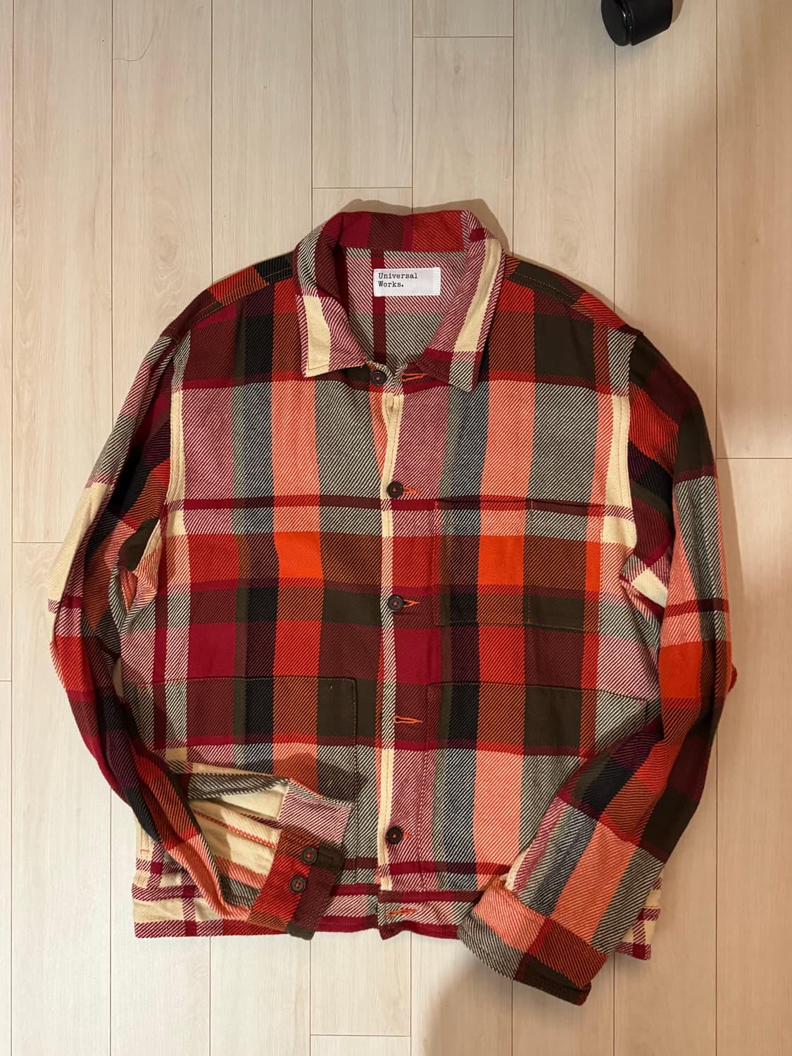 유니버셜웍스 체크 셔츠 상품이미지1