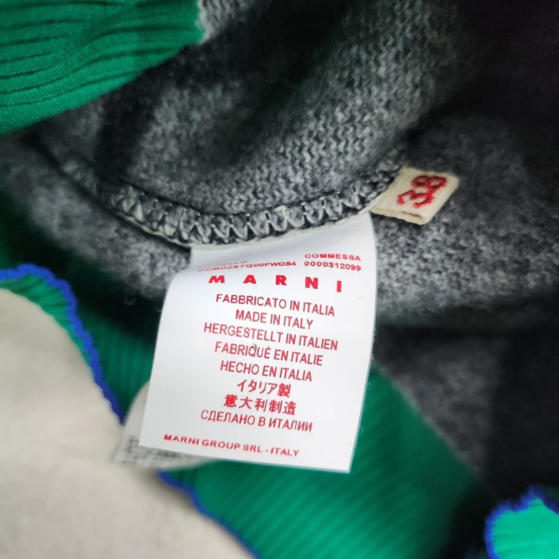 MARNI 모 캐시미어 니트 38 상품이미지6