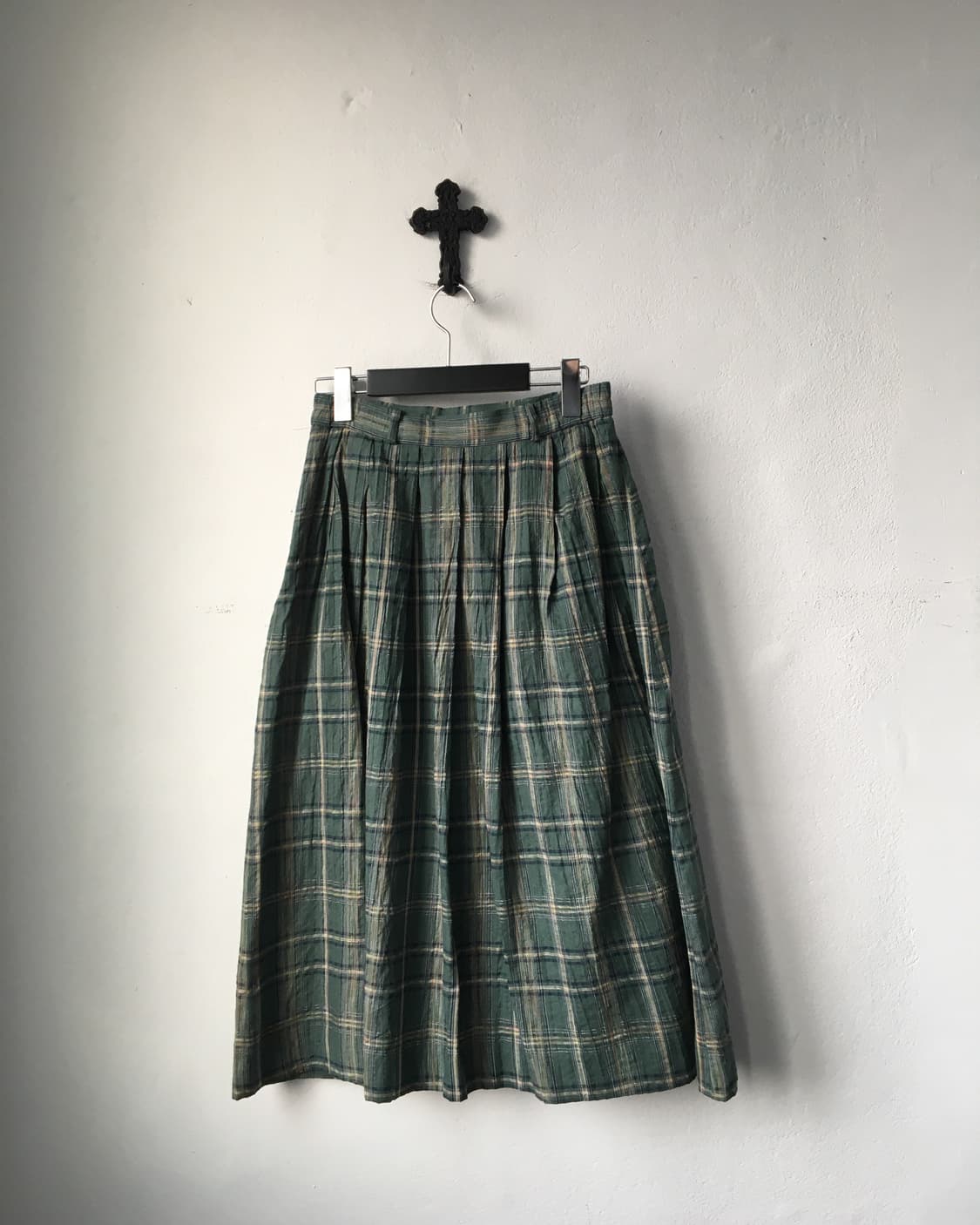 Check pattern skirt 상품이미지2