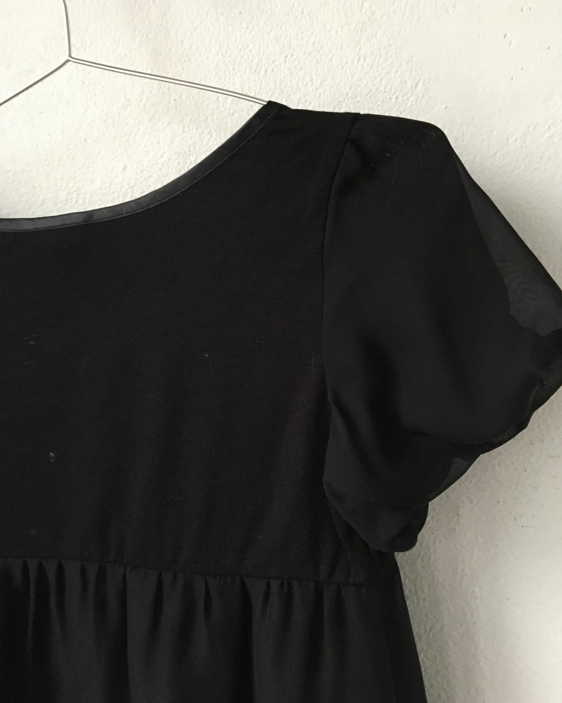Henry neck puff blouse 상품이미지5