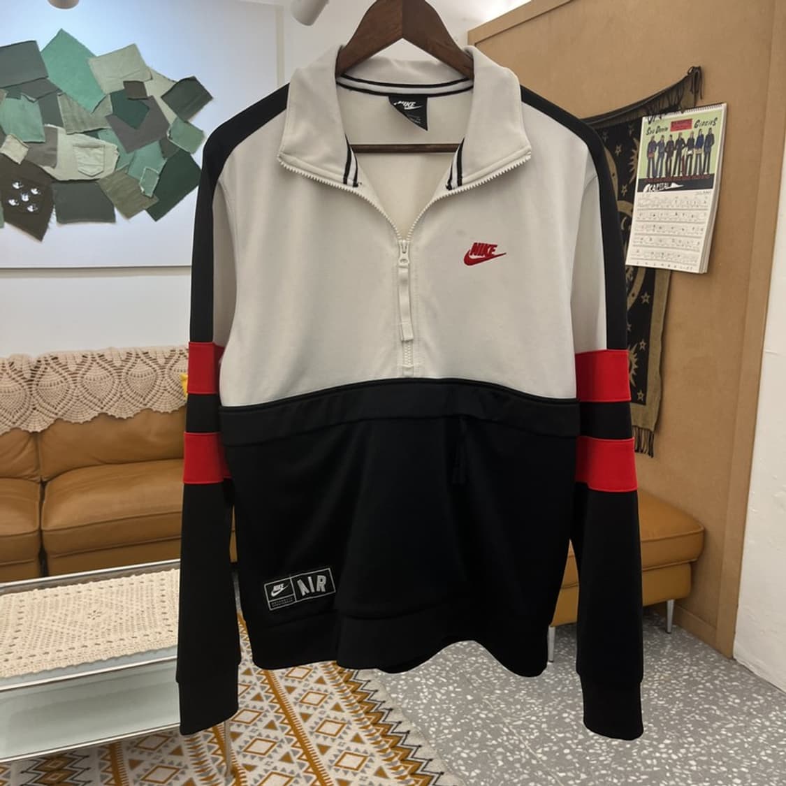 나이키 올드스쿨 레트로 대장급 반집업 져지 아노락 S C10829 상품이미지3