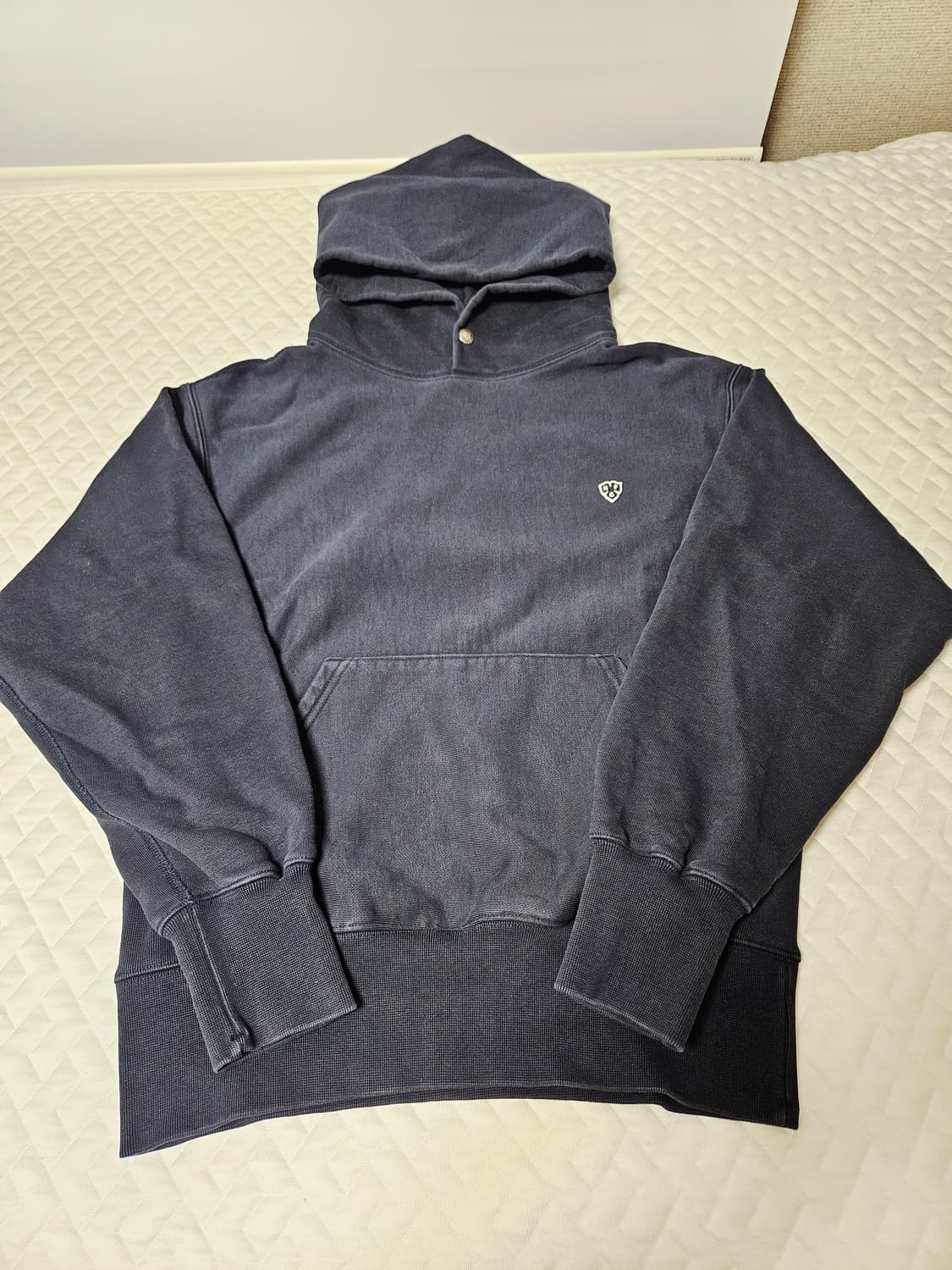 헤리티지플로스 클로버 후드티 네이비 s 상품이미지2