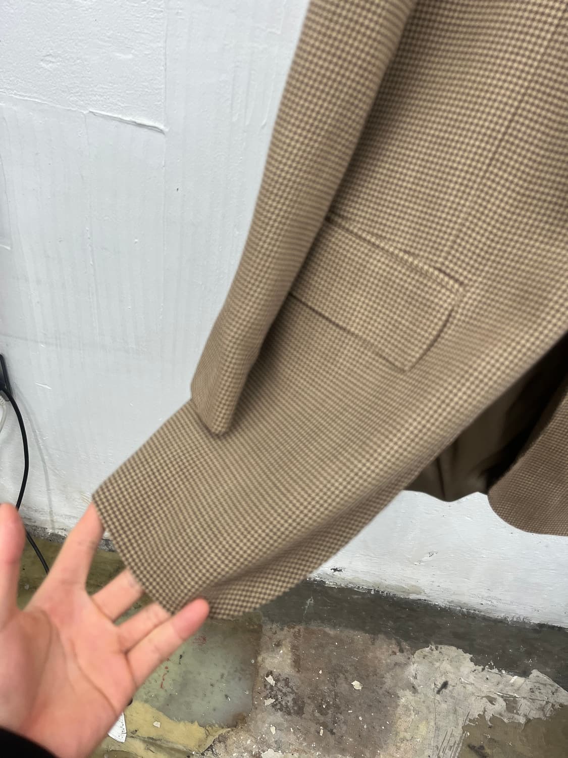 L) POLO HOUNDTOOTH WOOL / MOHAIR BLZER 상품이미지3