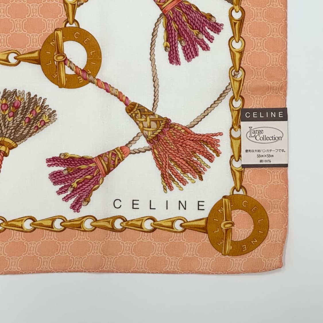 (새상품) celine / 셀린느 쁘띠스카프 손수건 상품이미지4