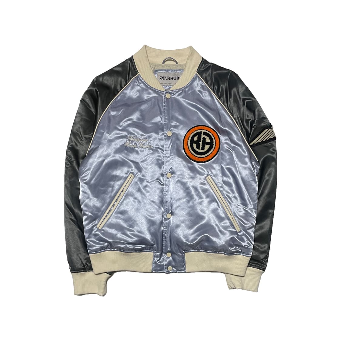 Zara X Rhuigi 자라 루이지 새틴 봄버 자켓 상품이미지1