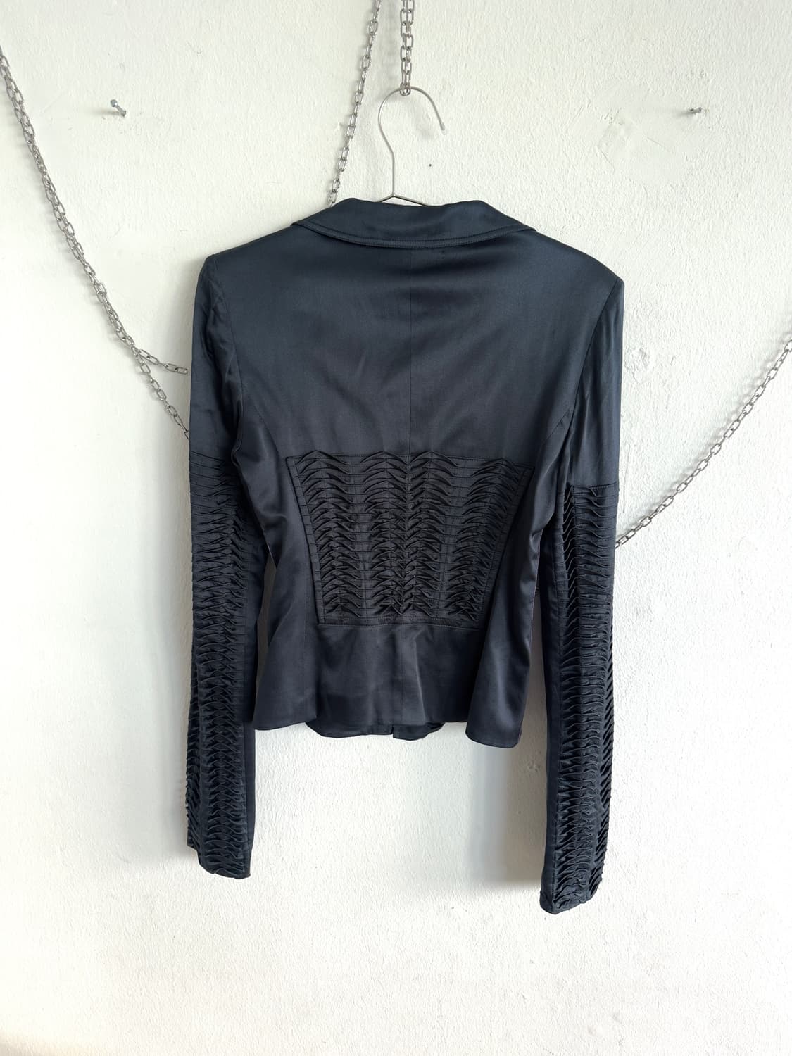 구찌 by 톰포드 SS04 런웨이 실크 자켓 상품이미지3