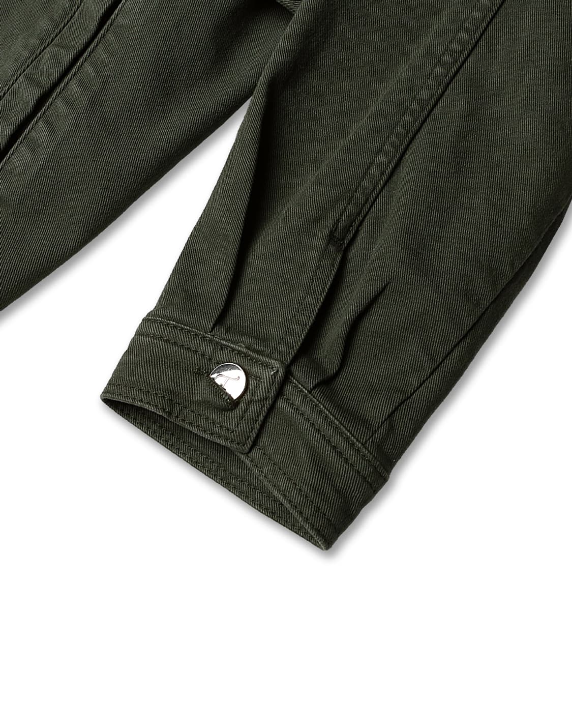 트라마로사 [Tramarossa] 올리브 그린 데님 이태리 벨티드 자켓 상품이미지7