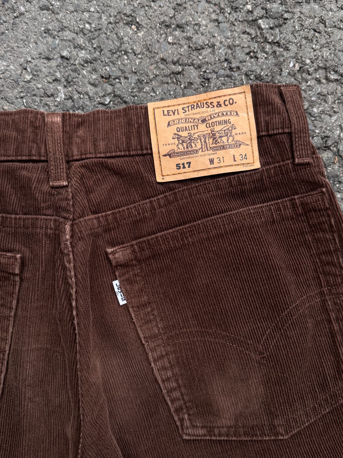 리바이스 517 코듀로이 부츠컷 팬츠  상품이미지3