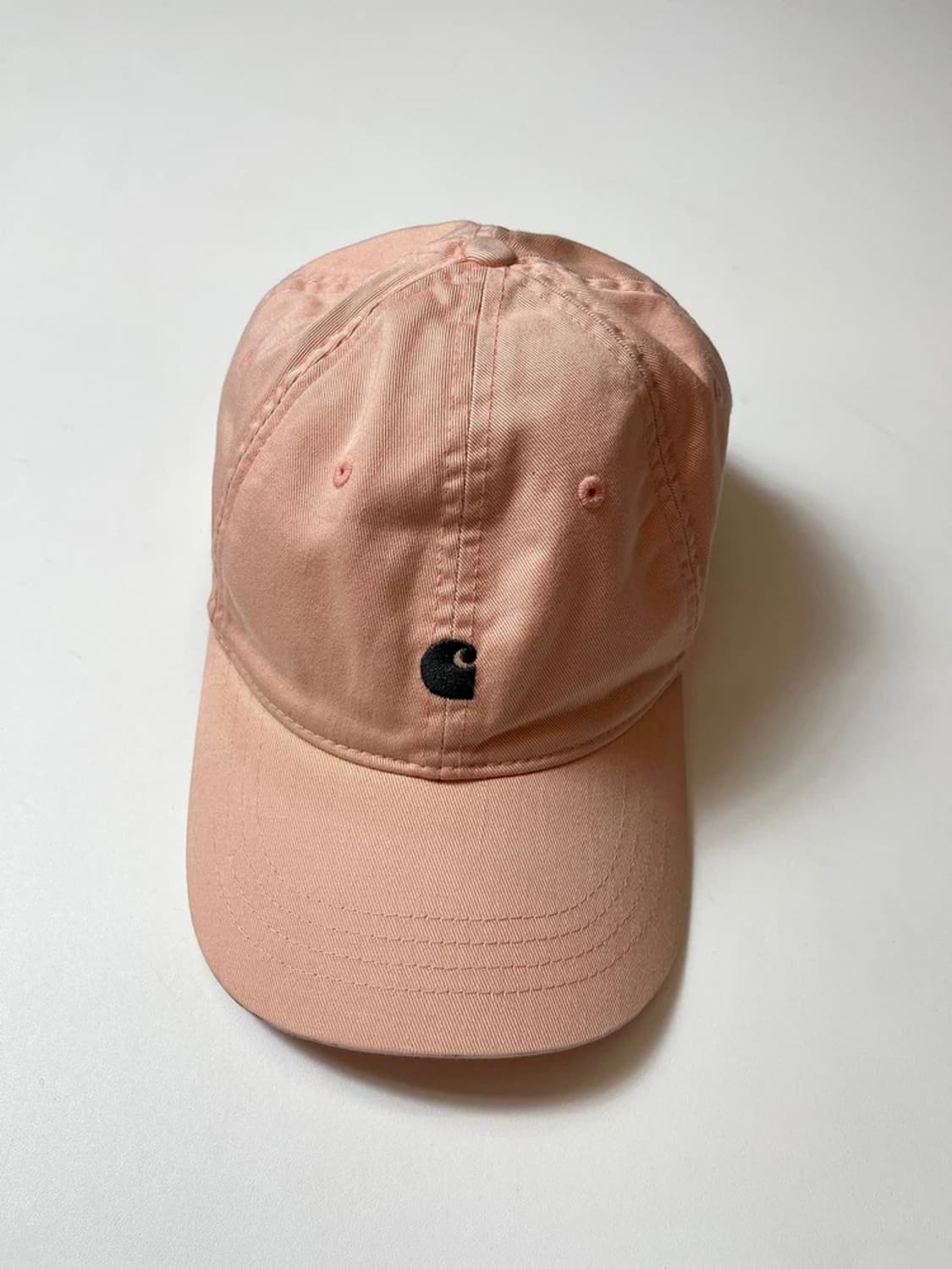 칼하트 스몰 로고 핑크 볼캡 Q1442 상품이미지2