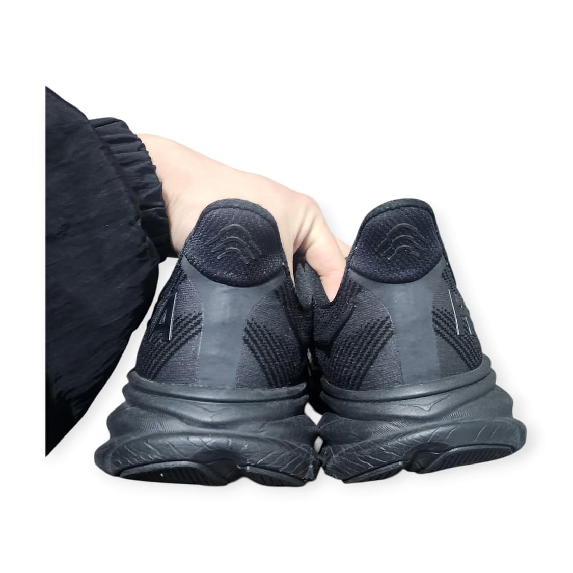 280)HOKA 호카클리프톤9 운동화 올블랙 / 헬스 러닝 데일리 슈즈 상품이미지4