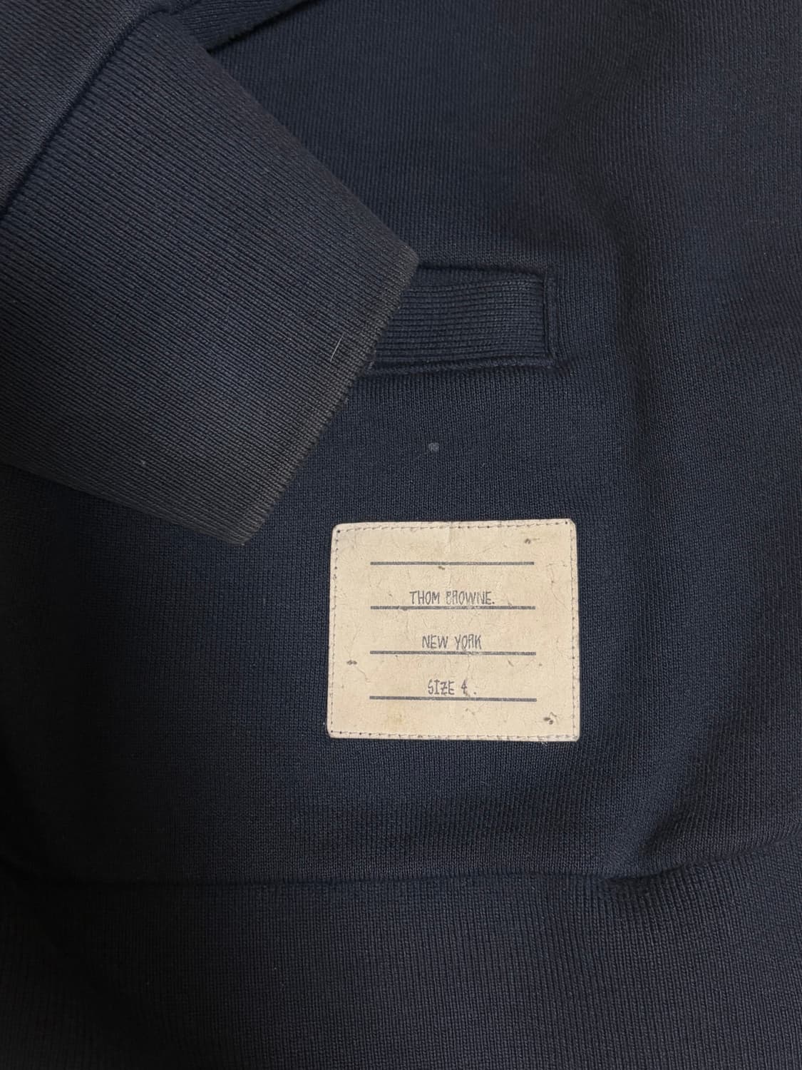 톰브라운 코튼 가디건 네이비 (L) 상품이미지2