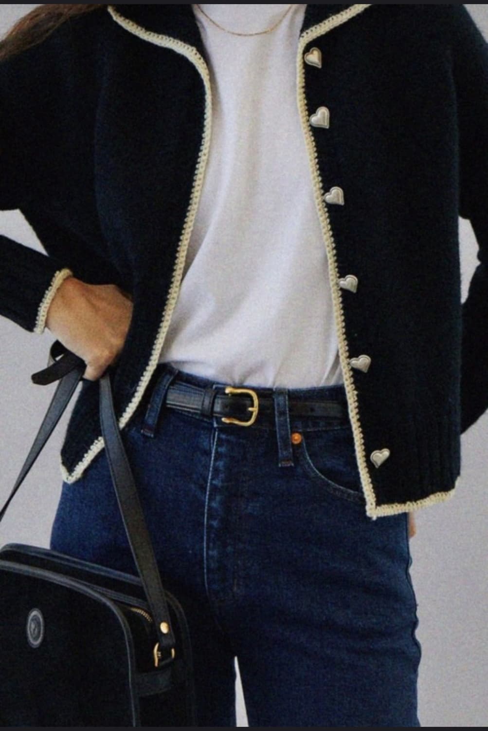 얼비닉30 하트 크로쉐 가디건 상품이미지5