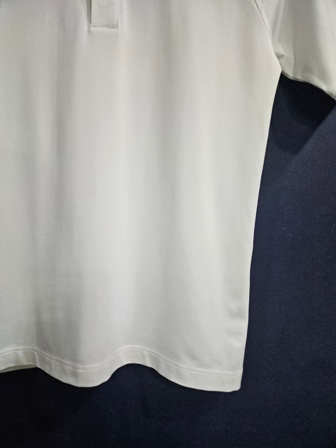 풋조이 화이트 남성 슬림핏 90~95 골프 카라반팔티  상품이미지5