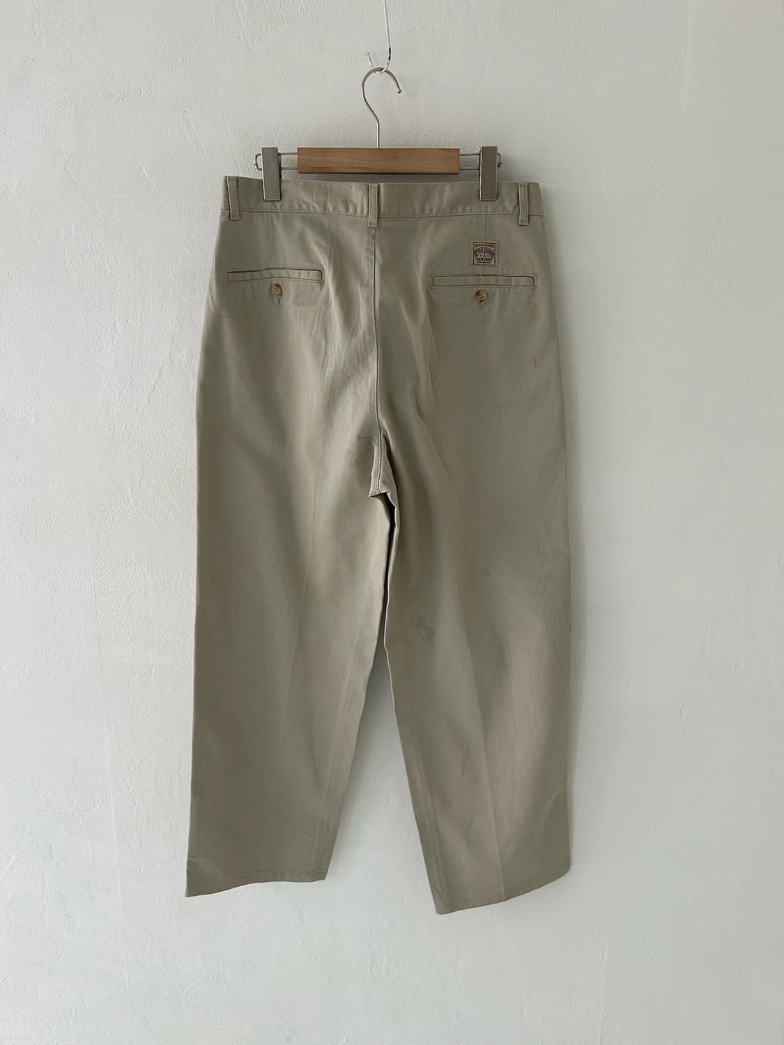 80-90's old label polo 2tuck chino pant. 상품이미지10