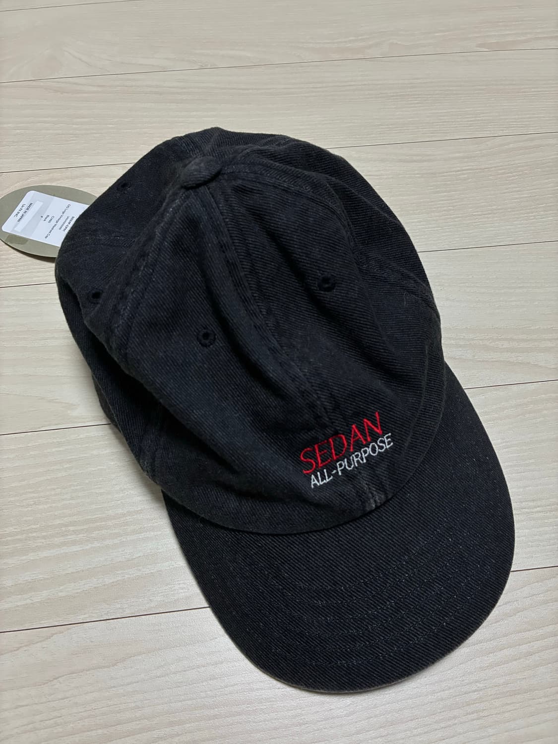 세단올퍼포즈 로고 빈티지 캡 판매 상품이미지2