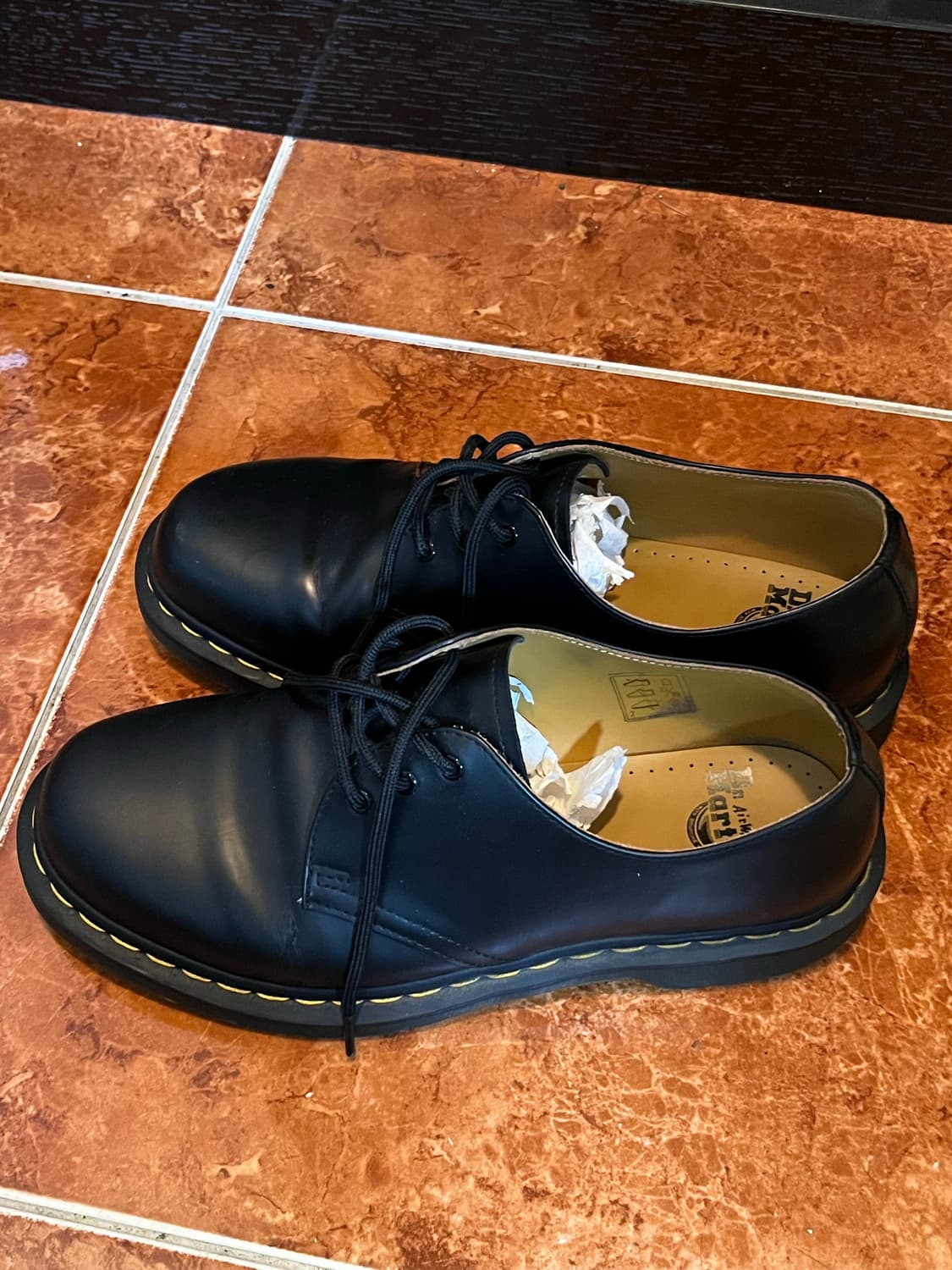 닥터마틴 1461 3홀 블랙 스무스 상품이미지1