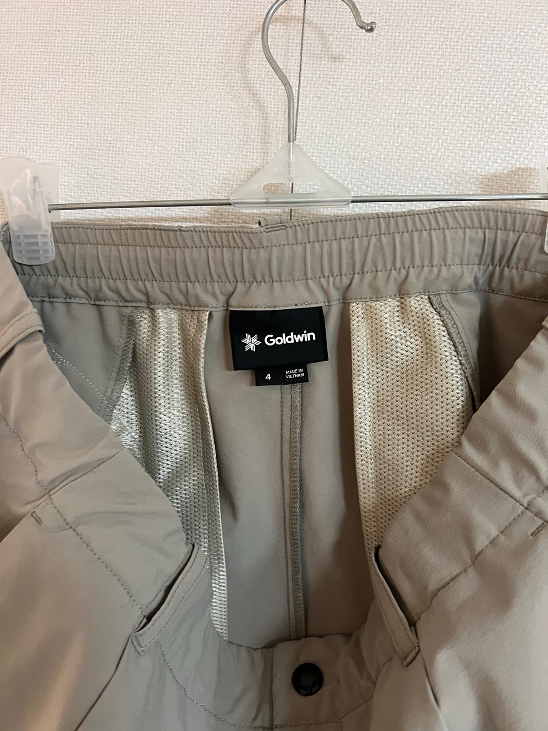Goldwin 골드윈 원 턱 테이퍼드 라이트 팬츠 4사이즈 상품이미지5