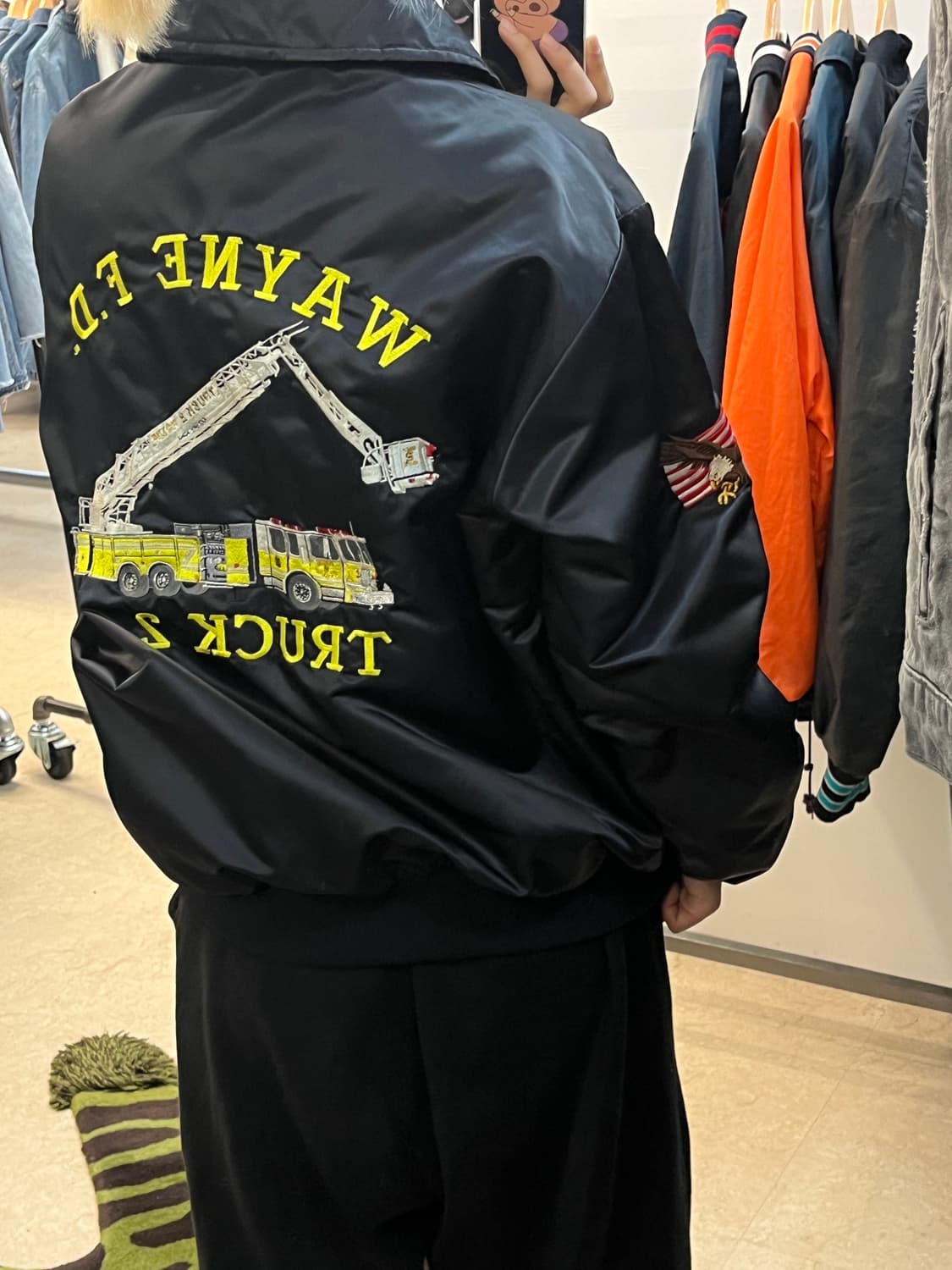 🇺🇸 (M) 스타디움 바시티 자켓 USA MADE 상품이미지3