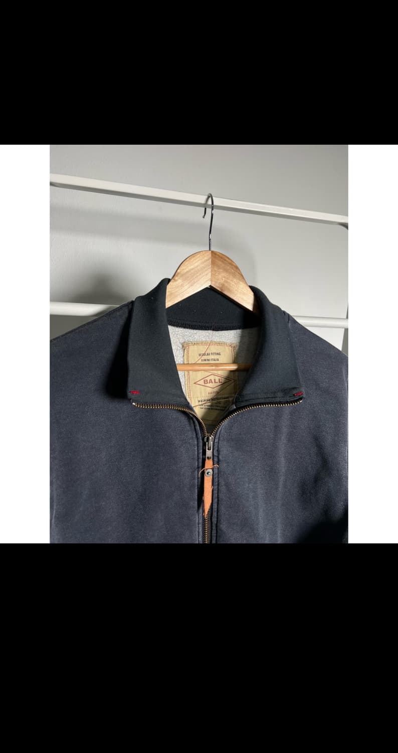 Ball 피그먼트 다잉 코튼 집업 자켓 L  상품이미지3