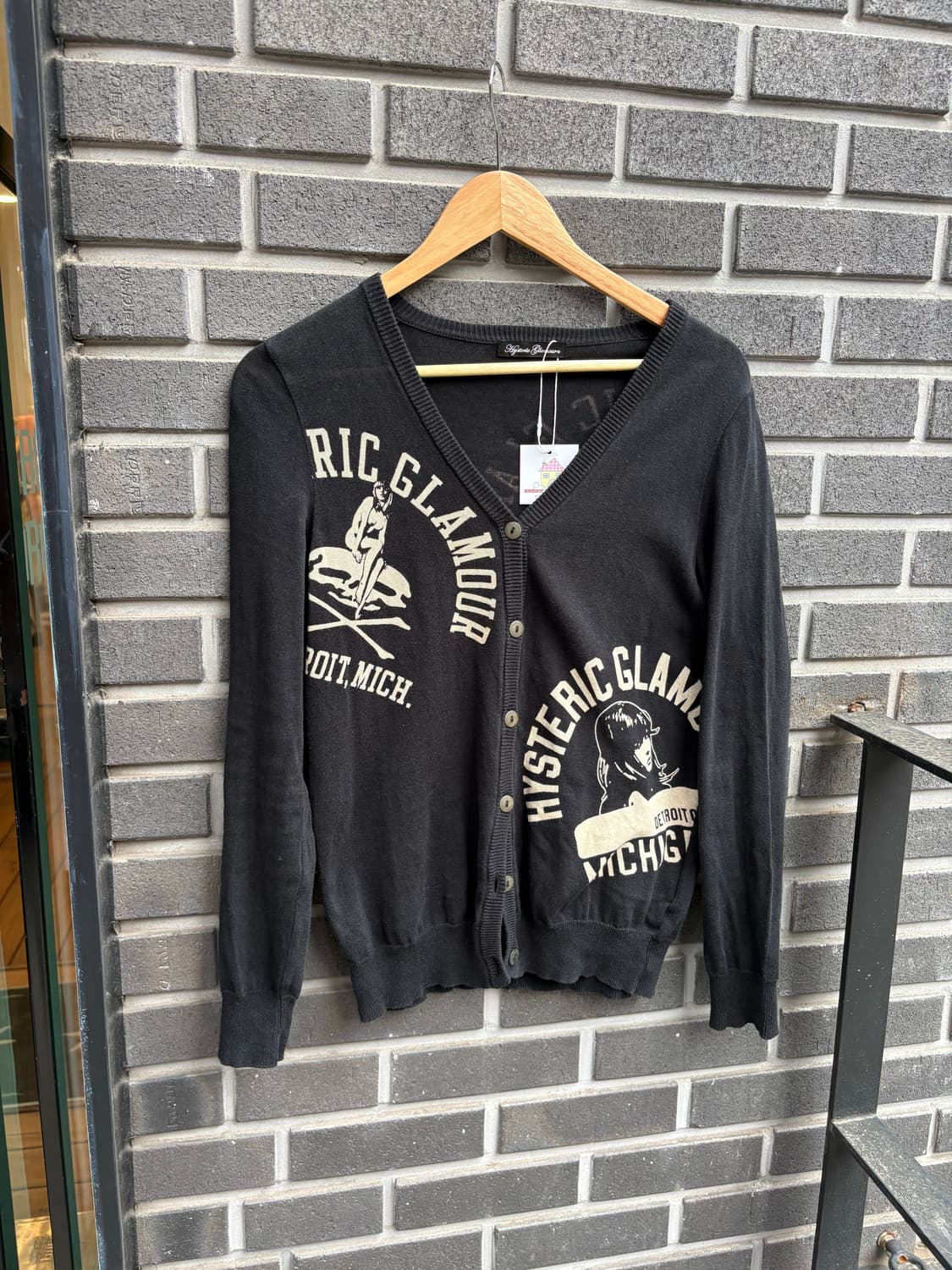 히스테릭글래머 히스걸 블랙 가디건 상품이미지5