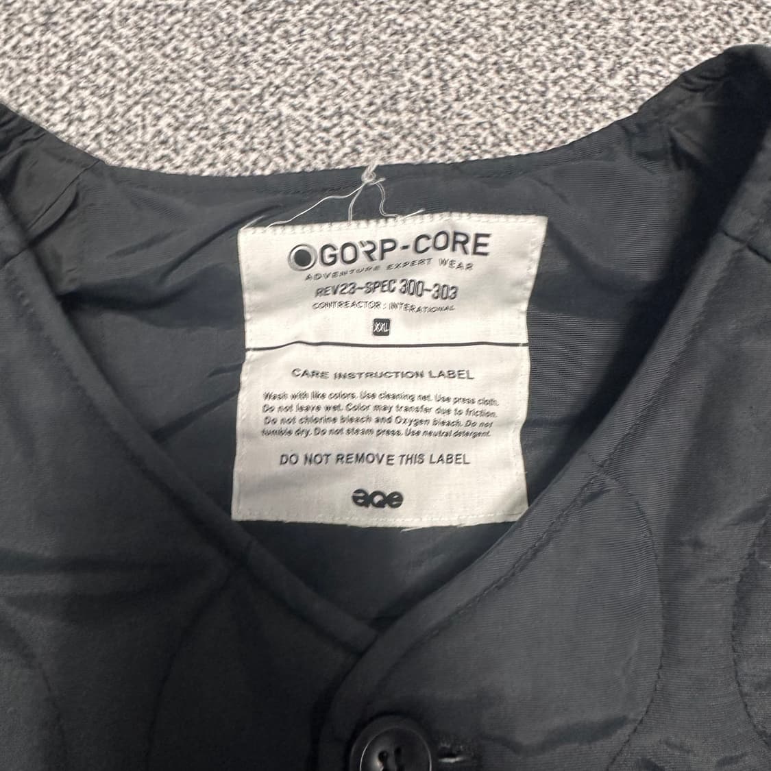 빈티지 고프코어 블랙 패딩  상품이미지4