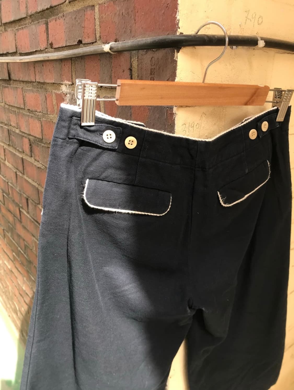 [fortwentyeight] Vintage button pants 상품이미지3