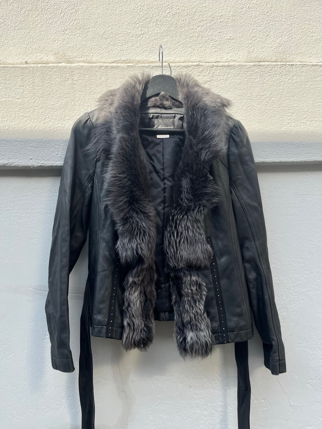 양가죽 퍼 레더 재킷 상품이미지4