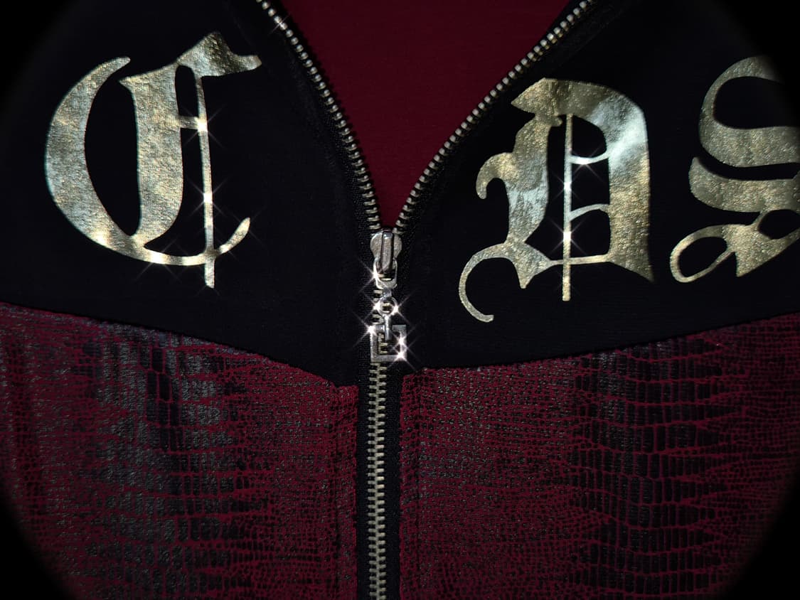 Vintage 07 Gothic phyton zip-up ops 상품이미지2