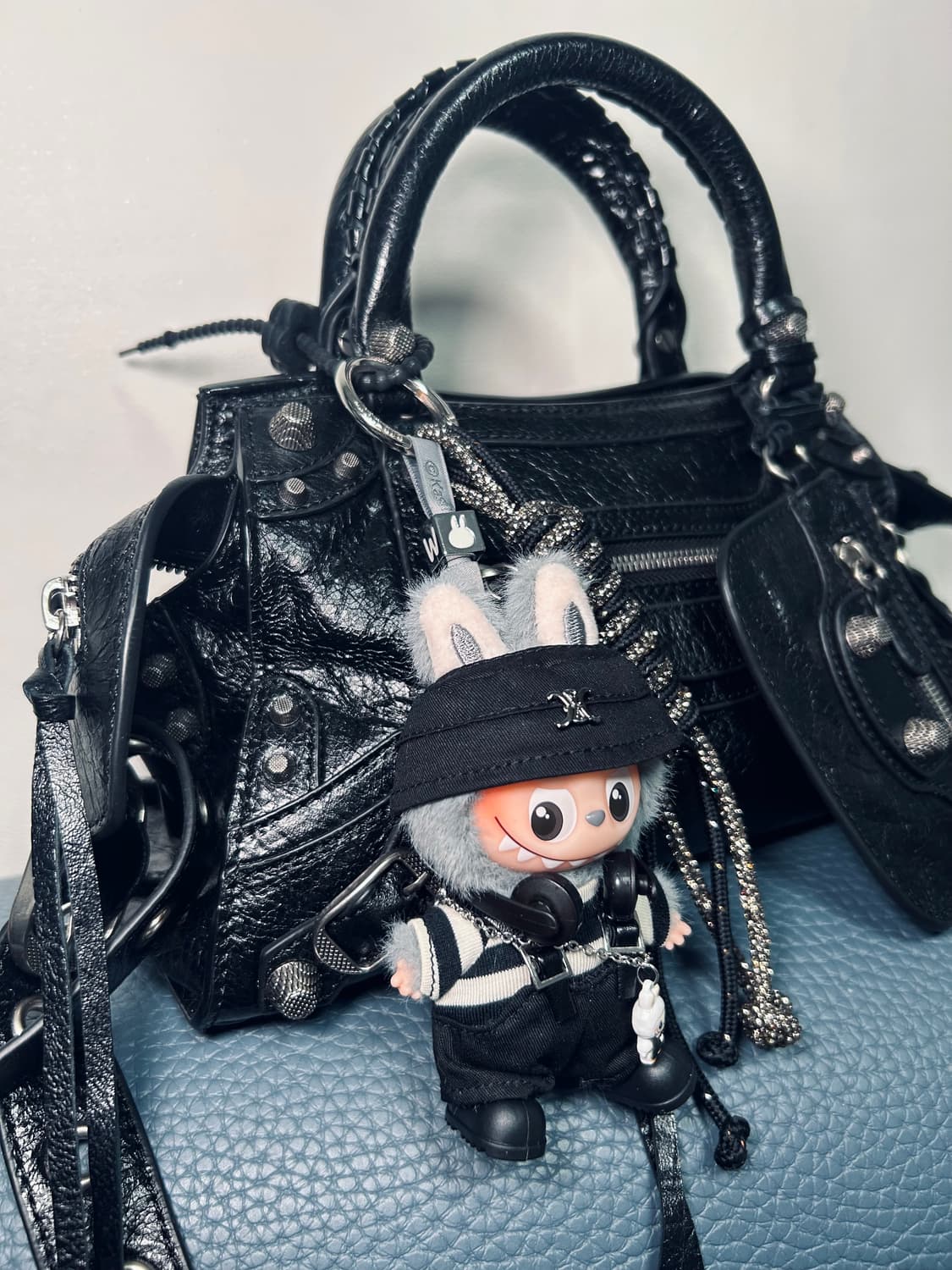 (2)🤠🧐미니라부부 커스텀키링“w” 상품이미지10