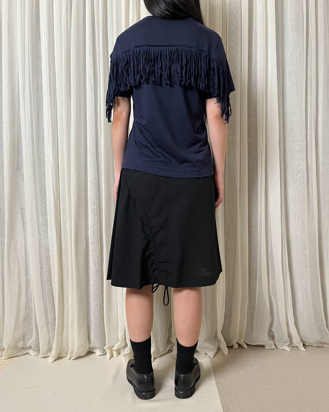 사카이 프린지 티셔츠 sacai luck fringe t shirt 상품이미지7