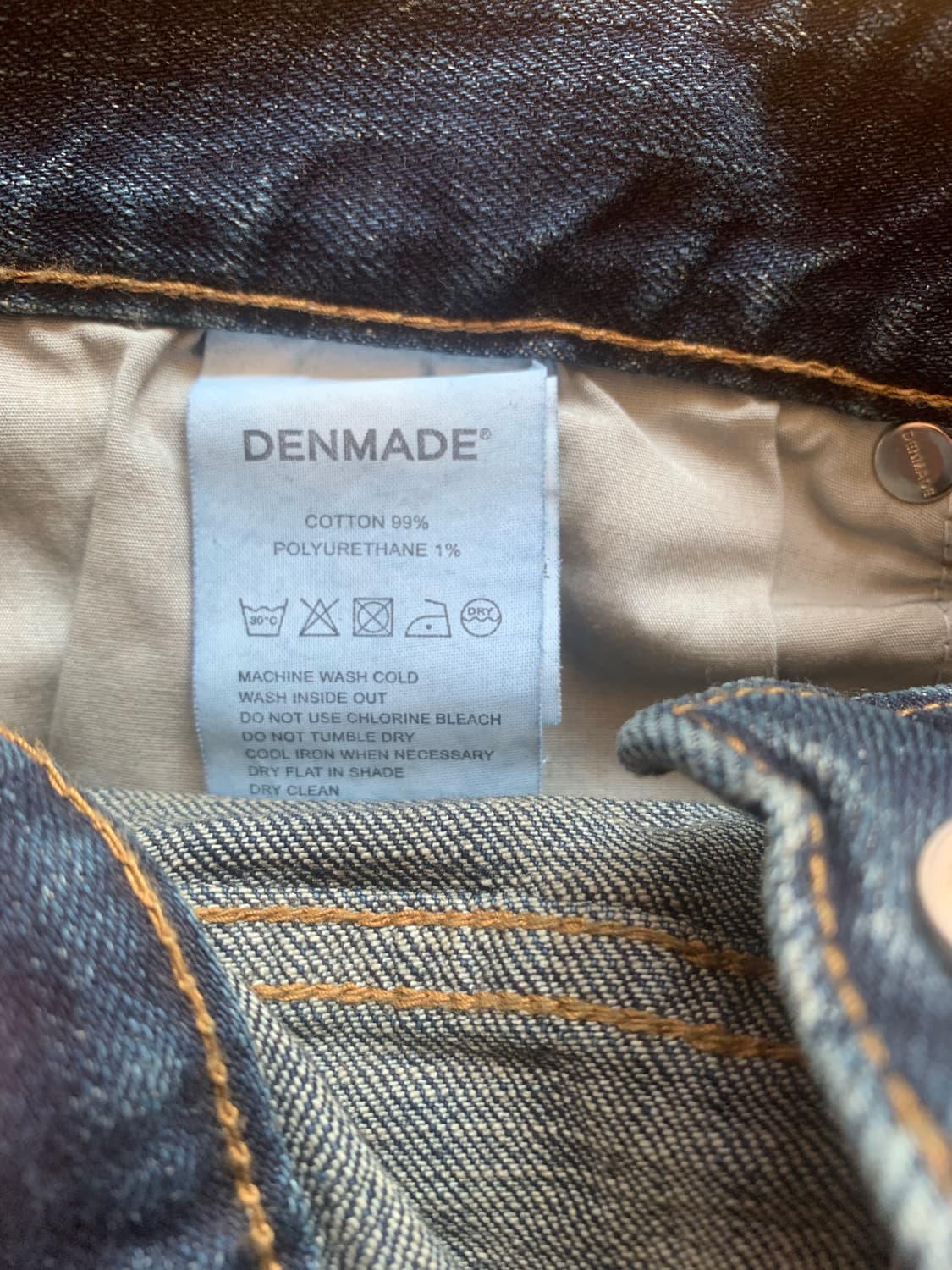 덴메이드 슬림스키니 워싱진 s 29사이즈 상품이미지2