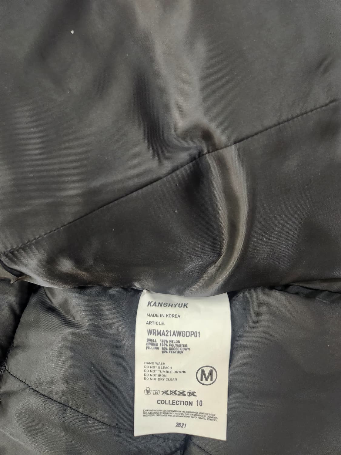 KANGHYUK 여성용 구스다운 M 상품이미지4