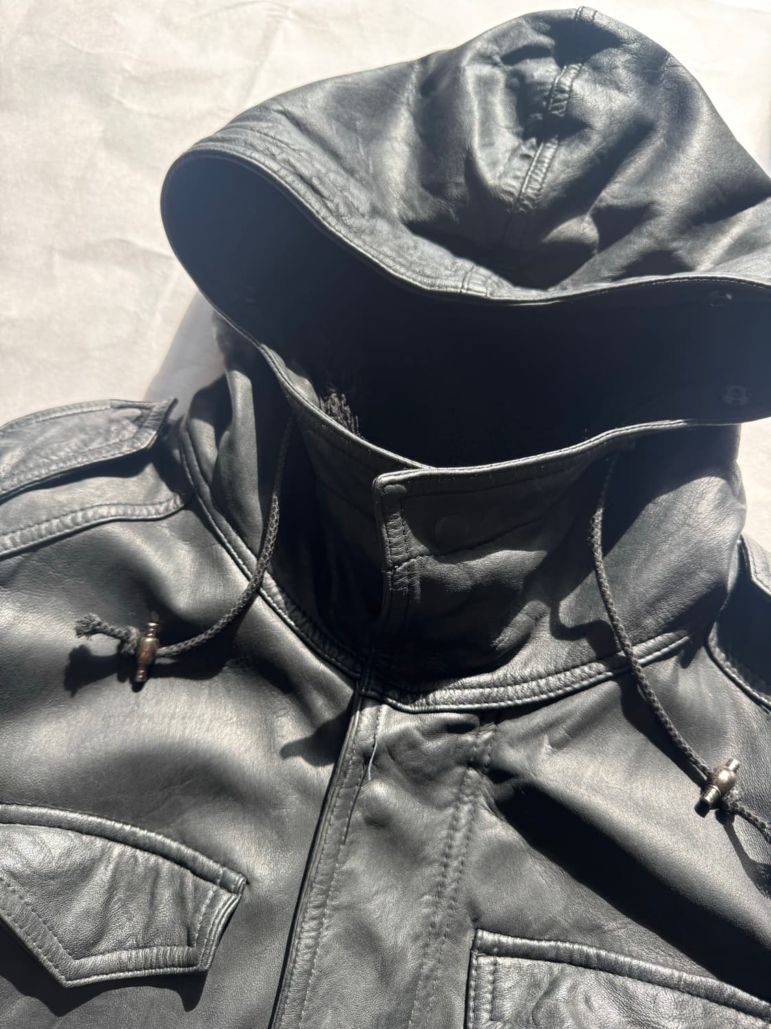 ”SHELLAC“ SHEEP SKIN leather jacket 상품이미지2