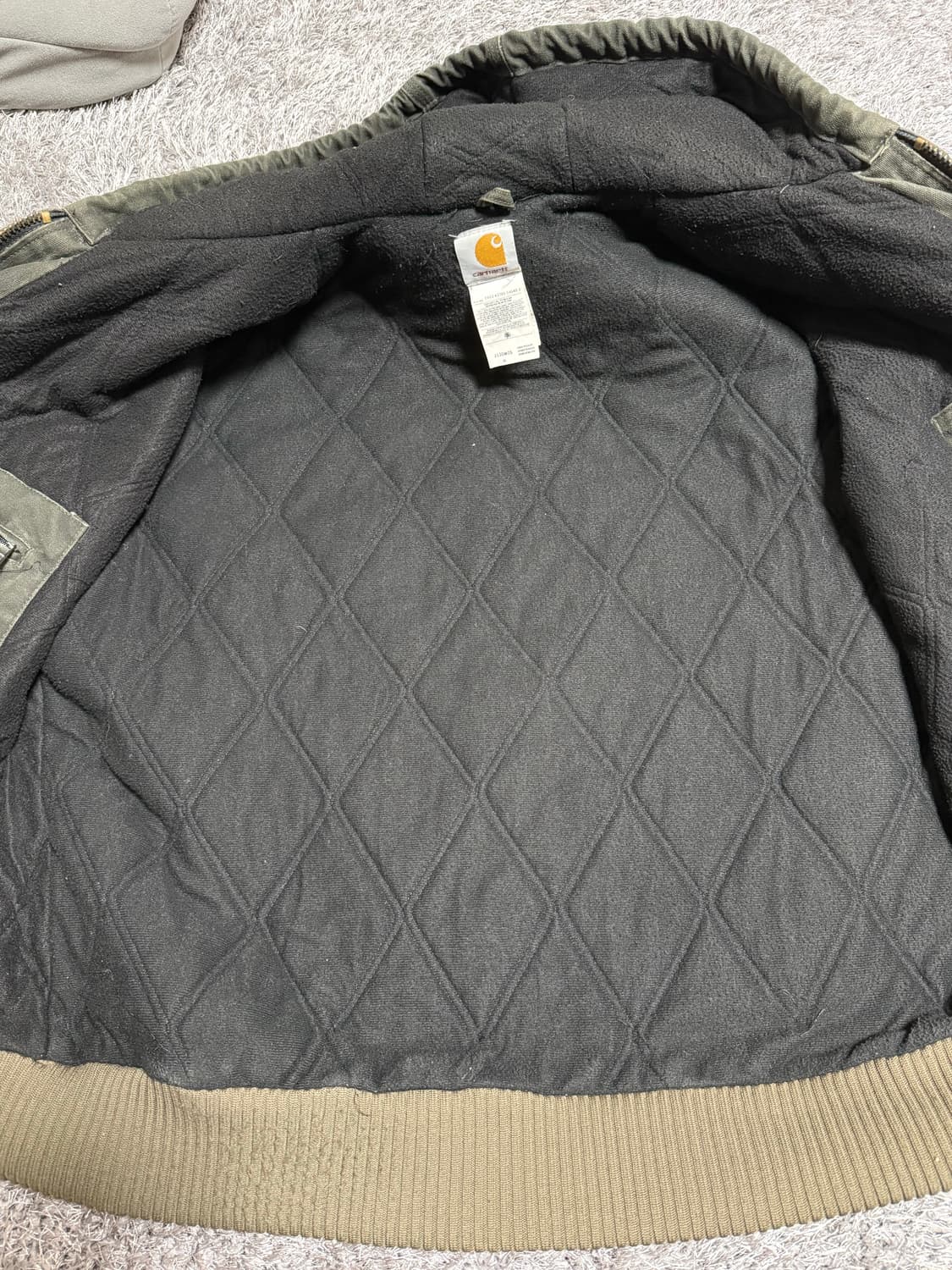 (L)칼하트 액티브 자켓 j130 mos 상품이미지4