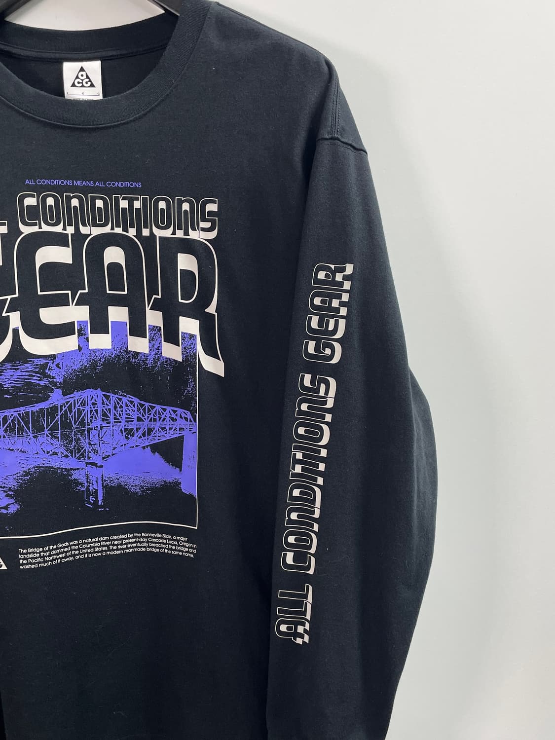 나이키 ACG 프린팅 롱슬리브 긴팔티 (on.532) 상품이미지5