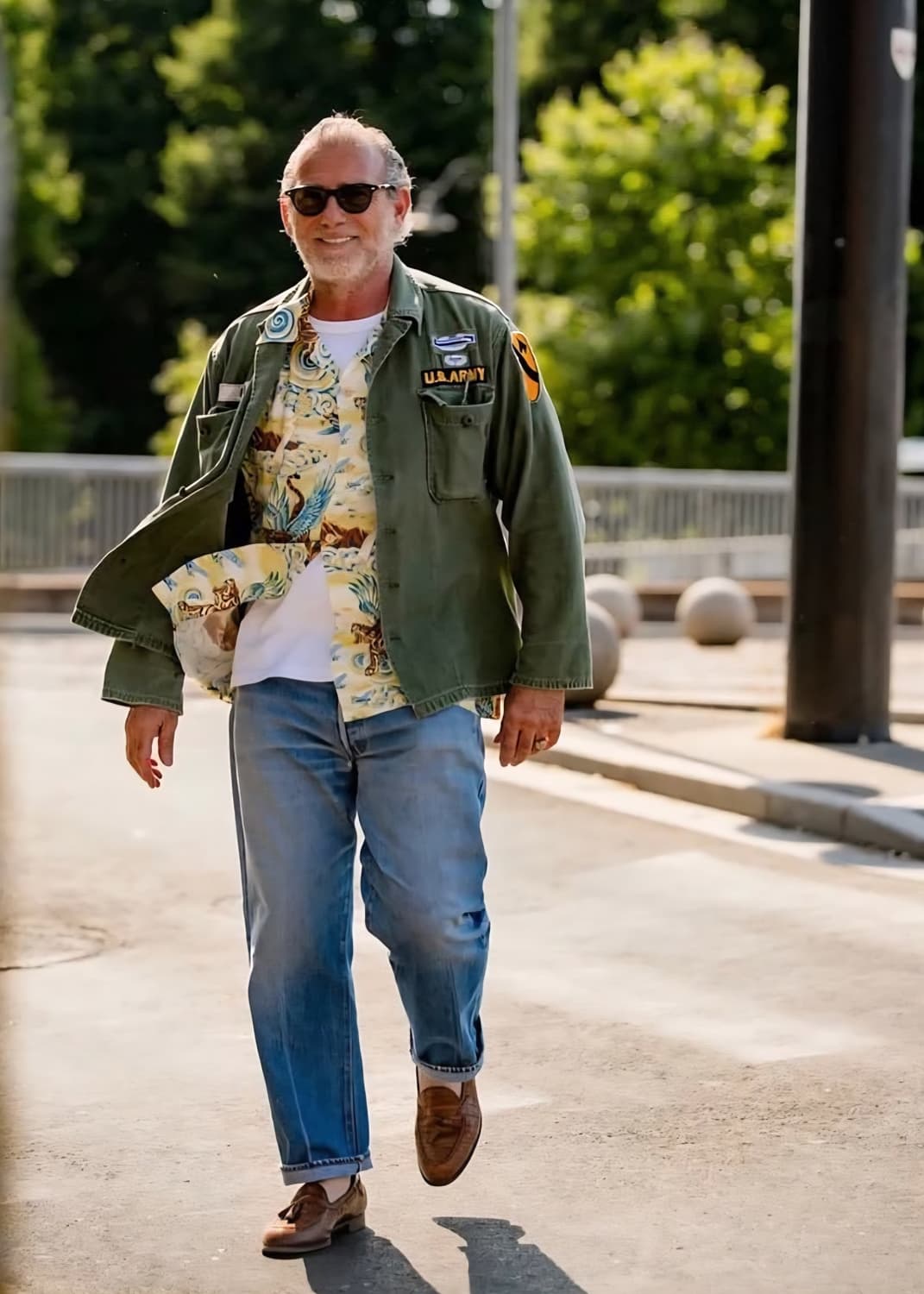 og-107 type1 셔츠 L 상품이미지8