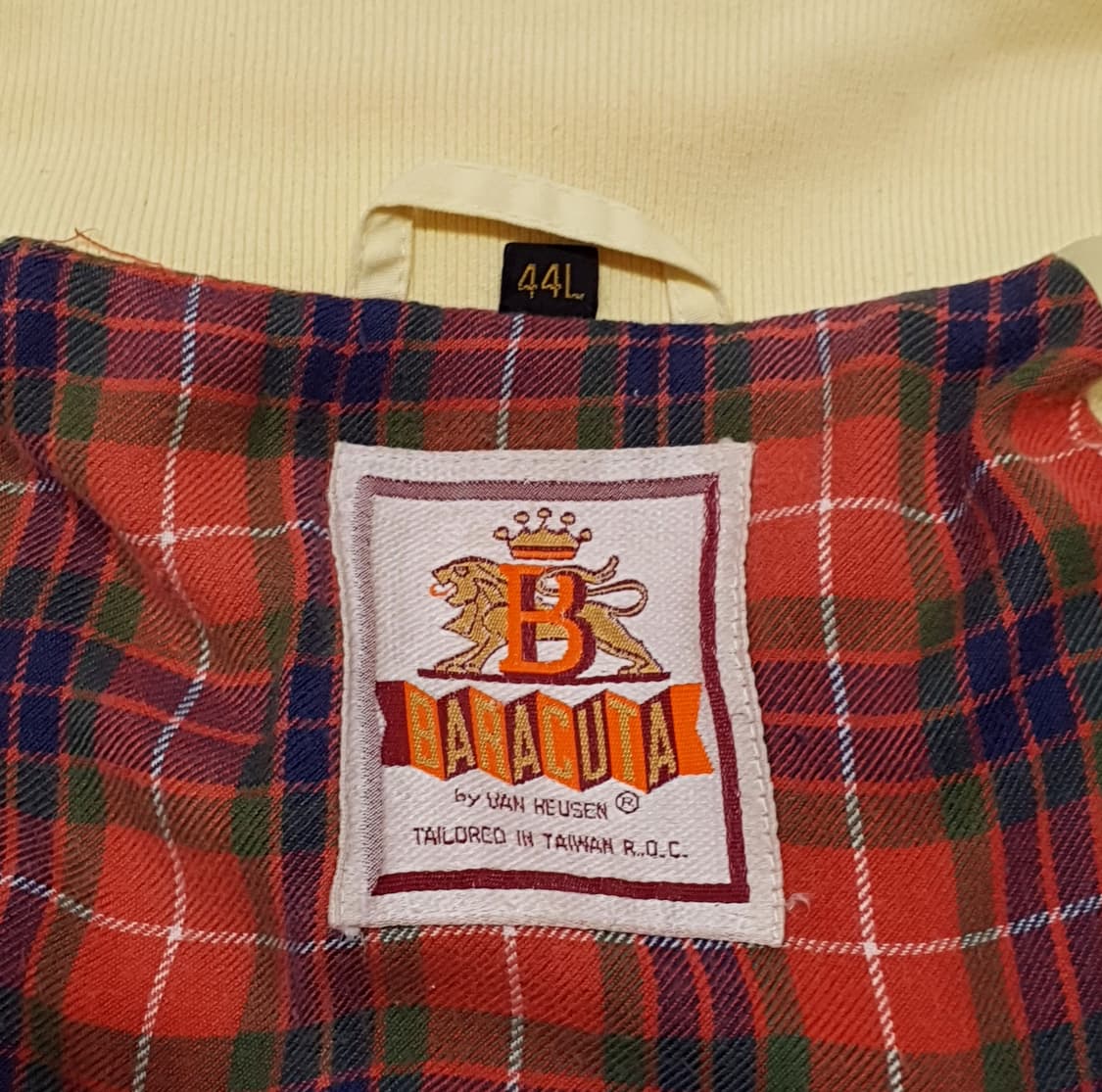 바라쿠타 g9 블루종 해링턴 자켓 44 (105) 80s 경량 상품이미지8