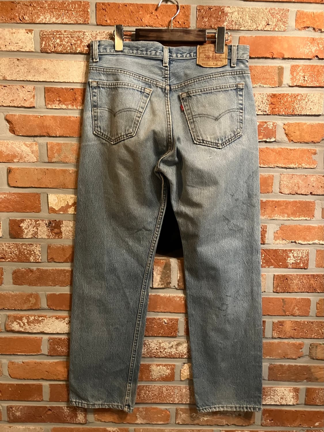 90s USA 빈티지 리바이스 501xx 0000 데님 팬츠 상품이미지5