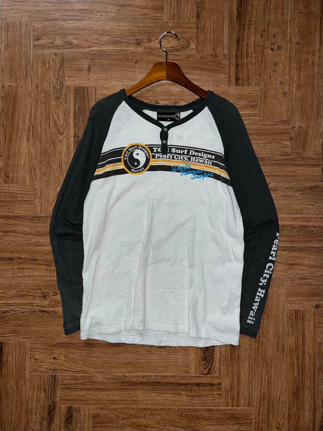 T&C 빈티지 버튼 레글런 롱슬리브 상품이미지3