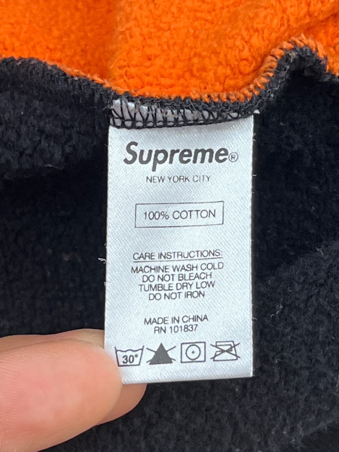 슈프림 18FW 스피드웨이 하프집업 상품이미지8