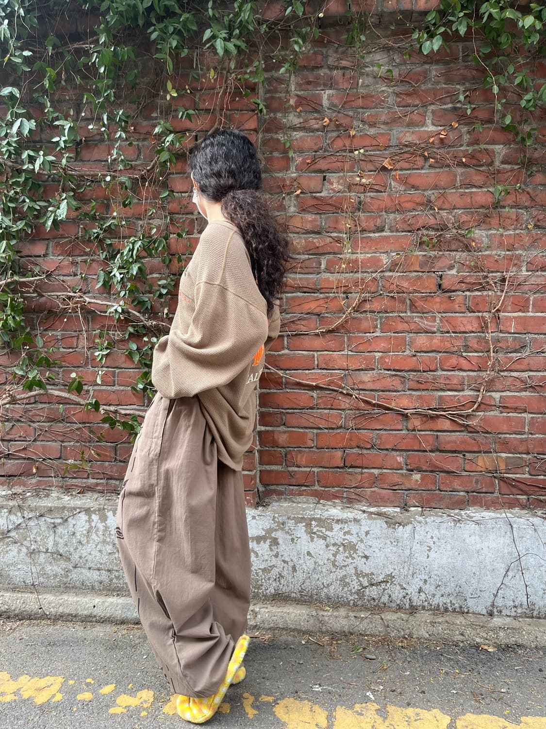 히피 에스닉 문양 와이드 벌룬 팬츠 상품이미지5