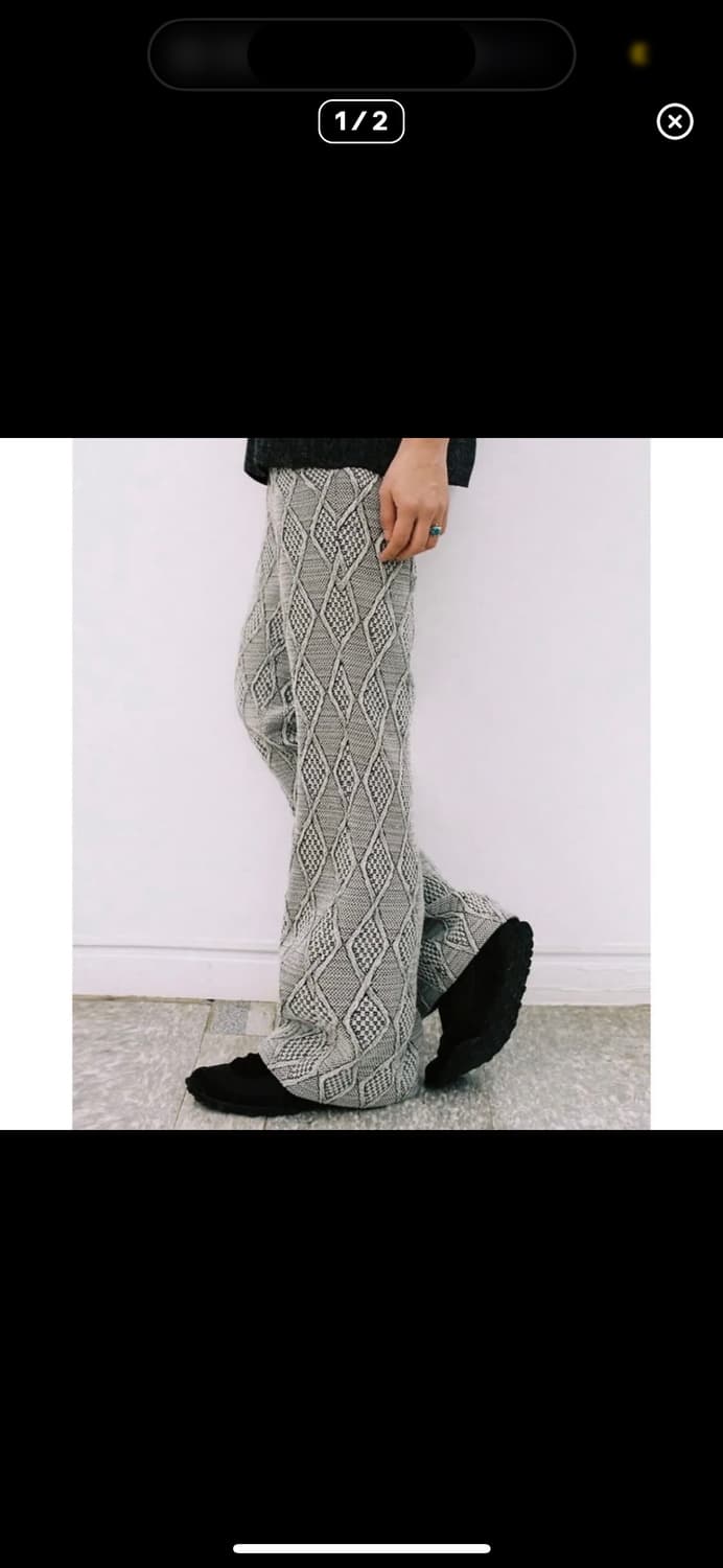 999휴머니티 자카드 부츠컷 상품이미지2