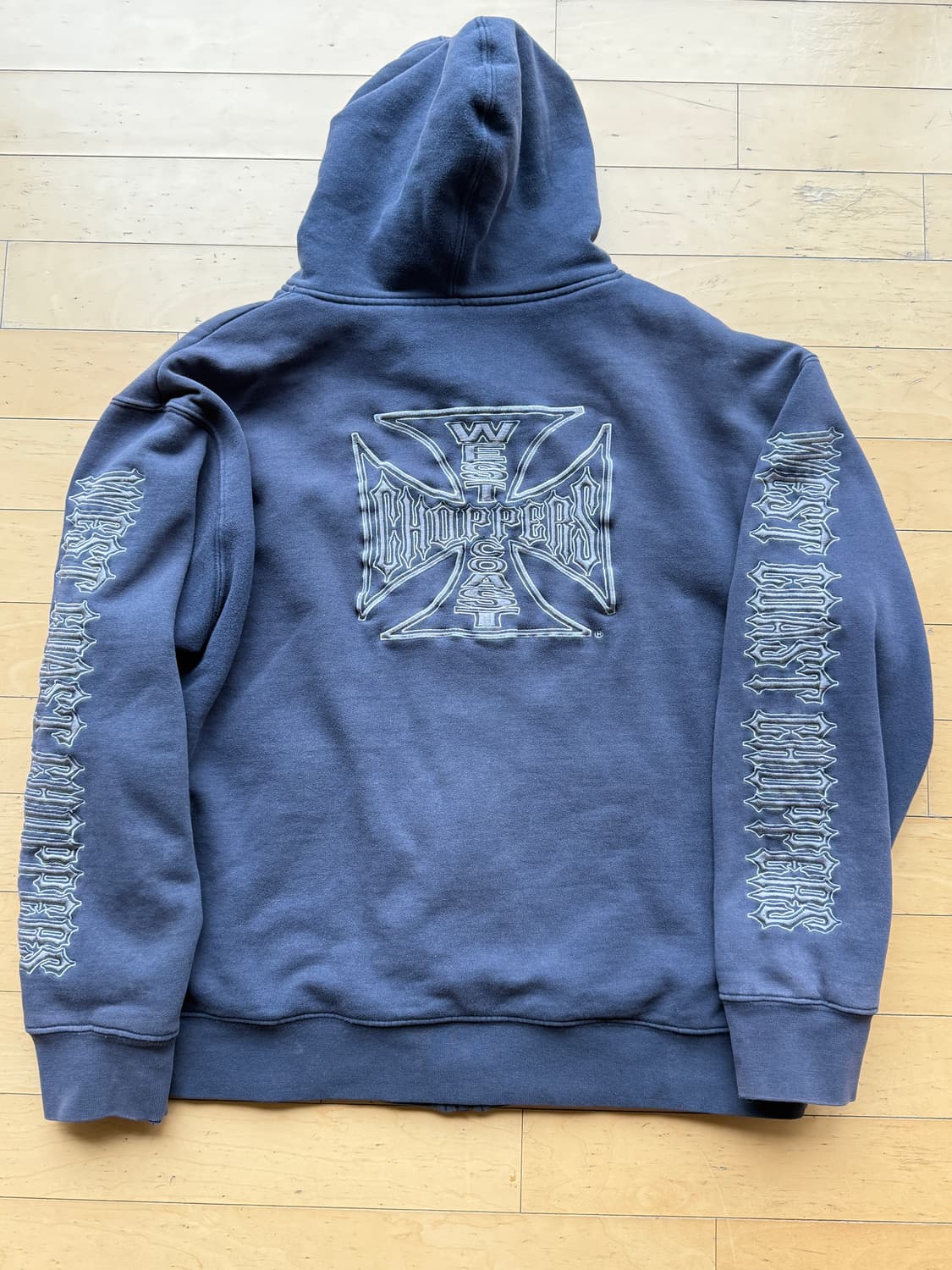 빈티지 웨스트코스트차퍼스 페이드 집업  상품이미지2