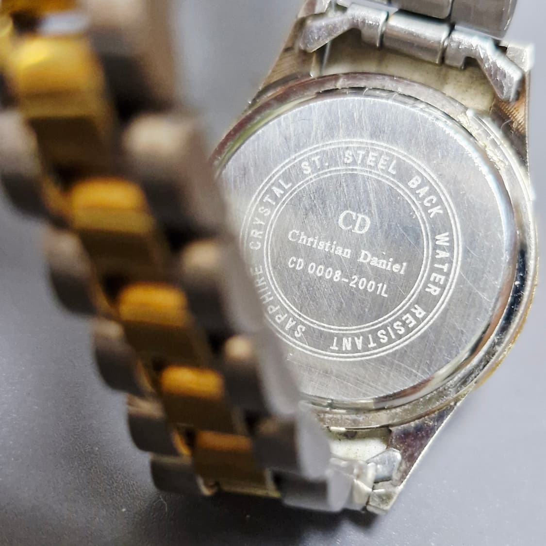크리스찬 다니엘 여성용 콤비 시계 상품이미지9