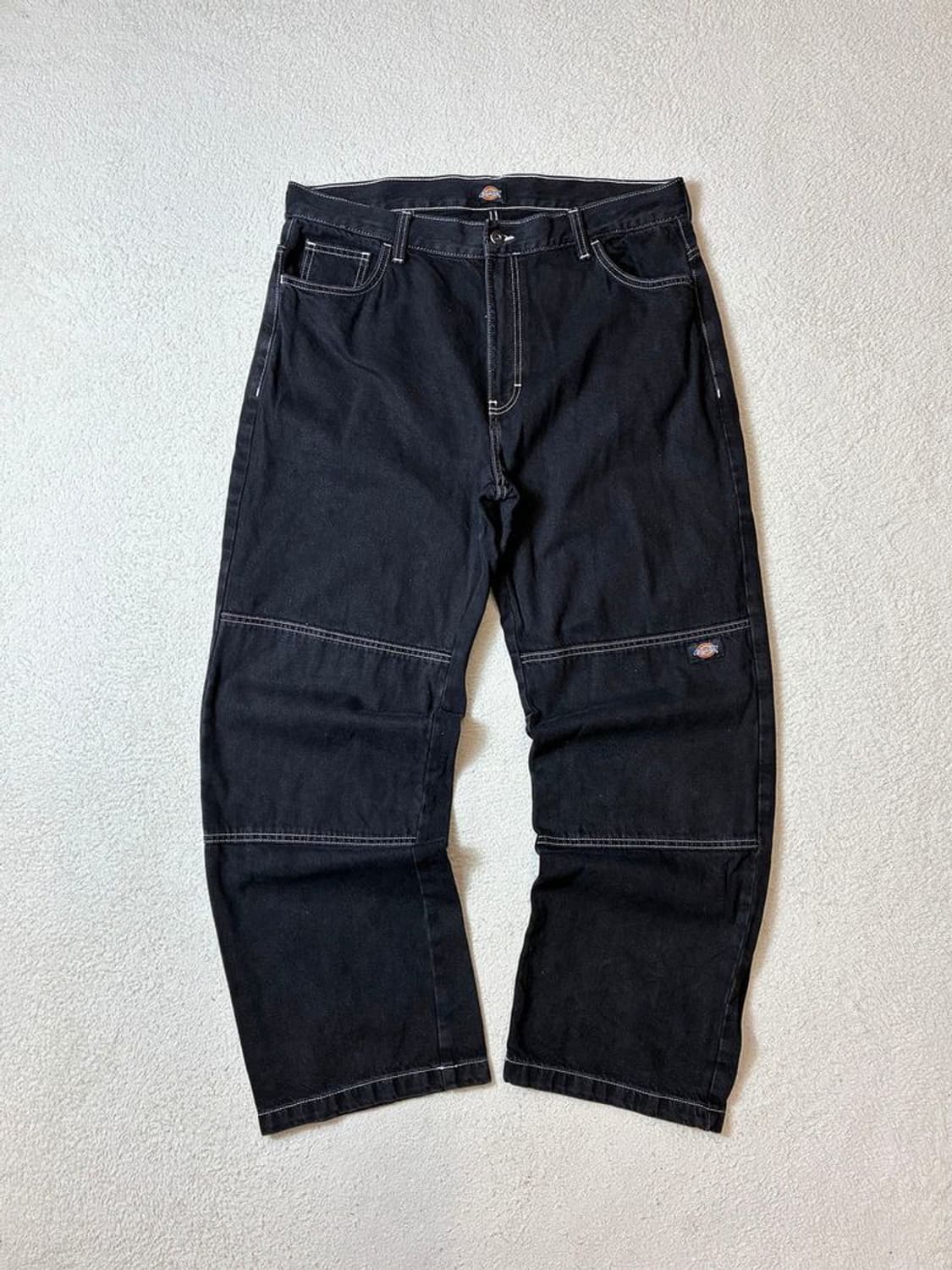 디키즈 스트레이트 레그 컷 더블 니 데님 팬츠 PN6862 상품이미지1