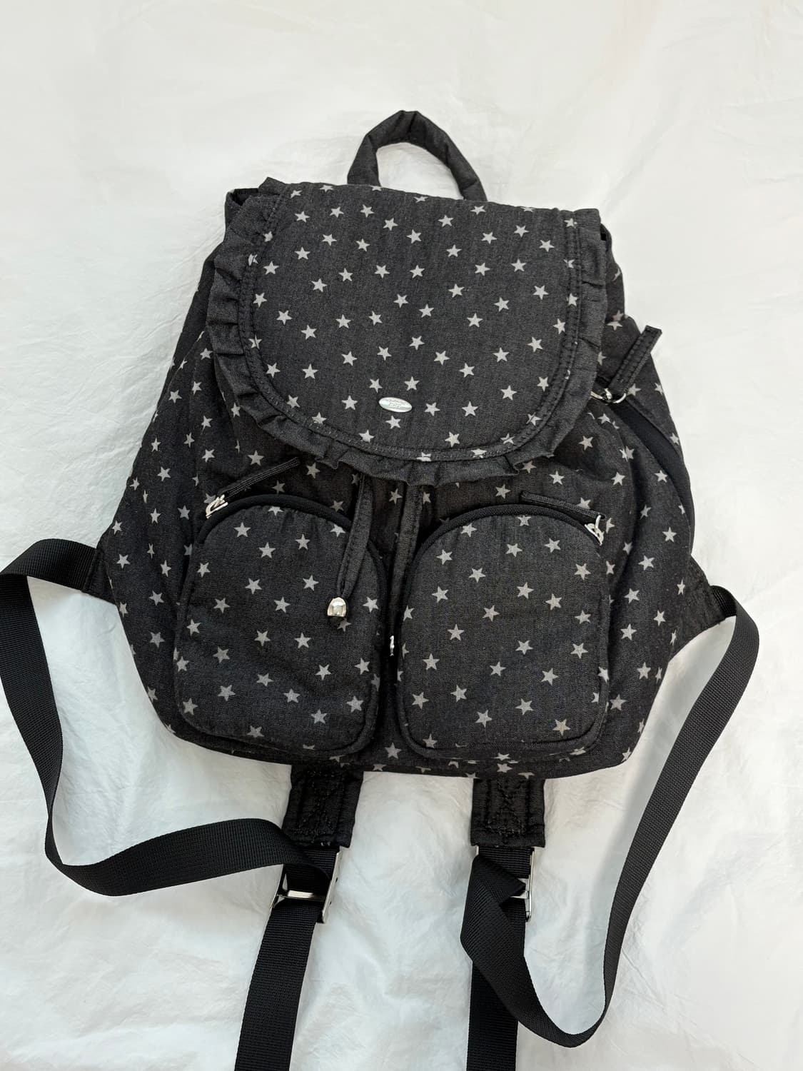 커버낫 클로버하트 별 프릴 백팩 상품이미지4